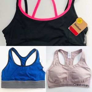Bundle Reebok Calvin Klein Champion Sports Bras